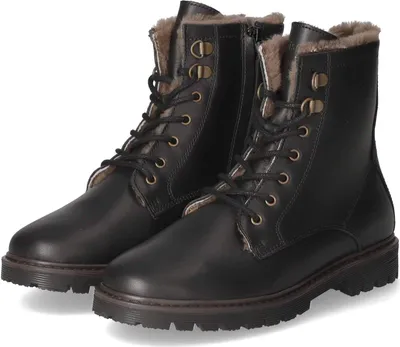 Produktbild von Bisgaard Kinder Winterstiefeletten MAIA LAMB Schwarz Glattleder  Größe: 39