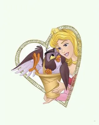 Produktbild von Poster Aurora & Owl 40x50 cm