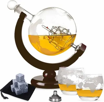 Obrázok produktu pre Darčeková sada na Whiskey poháre, decanter 800ML