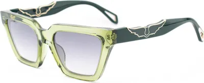 Immagine prodotto di Zadig&Voltaire SZV418 M40X VERDE TRASPARENTE LUCIDO 53/19/140 Damen Sonnenbrillen