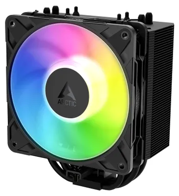 Produktbild von ARCTIC Freezer 36-S A-RGB (Black) Multikompatibler Tower CPU-Kühler, Luftkühlung, 12 cm, 600 RPM, 3000 RPM, Schwarz