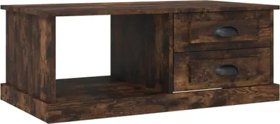 Produktbild von vidaXL Couchtisch Räuchereiche 90x50x35 cm Holzwerkstoff