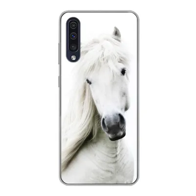 Produktbild von MuchoWow® Handyhülle Schutzhülle Hülle für Samsung Galaxy A30s Pferde - Nutztiere - Mähnen Silikon Softcase Handy Hülle - Karteninhaber