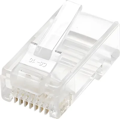 Immagine prodotto di Spina modulare INTELLINET RJ45 Cat6 UTP confezione da 100 pezzi