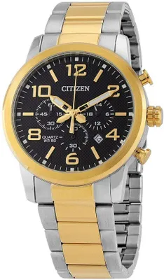 Produktbild von Citizen AN8054-50E Herren-Armbanduhr, Gold / Edelstahl-Gehäuse, Metall-Armband