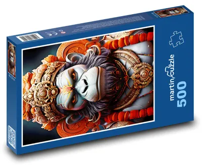 Obrázek produktu pro martinpuzzle - Puzzle 500 - Opice - hanuman