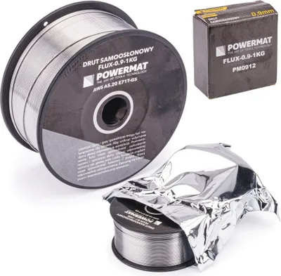 Produktbild von Flussmittel selbstabschirmender Schweißdraht 0,9 mm 1 kg FCAW POWERMAT