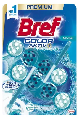 Obrázek produktu pro Bref Toaletní koš Color Aktiv+ Morski 2 x 50 g