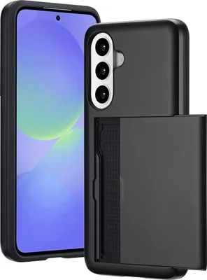 Zdjęcie produktu dla imoshion Backcover z uchwytem na kartę do Samsung Galaxy A36 / A56 - Czarny