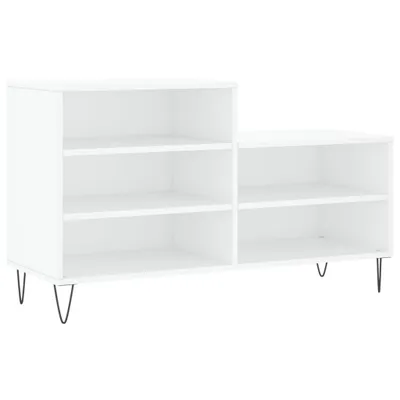 Produktbild von Schuhregal Weiß 102x36x60 cm Holzwerkstoff