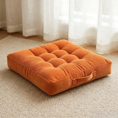 Obrázek produktu pro Omgoods - Tlusté čtvercové polštáře na židle, 45x45 cm, vhodné pro použití v interiéru i exteriéru