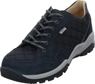Zdjęcie produktu dla Wygodne sznurowane buty damskie w kolorze niebieskim