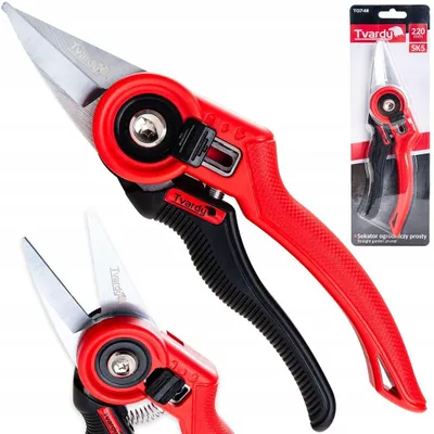 Produktbild von Tvardy Gartenschere Bypass 220mm SK5 Präzisionsschnitt
