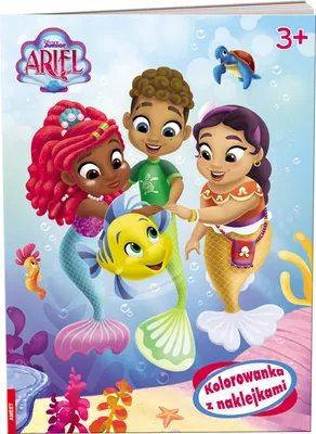 Immagine prodotto di Libro da colorare Disney Ariel con adesivi