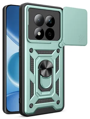 Obrázok produktu pre Techsuit - CamShield Series puzdro s posuvným krytom fotoaparátu pre Xiaomi Redmi Note 15 Pro 5G - zelené