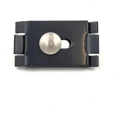 Produktbild von 10x Zaun Verbinder Eckverbinder Mattenverbinder für Doppelstabmatten Gittermatten Anthrazit (RAL 7016)