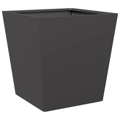 Immagine prodotto di vidaXL Fioriera nera 40x40x40 cm in acciaio