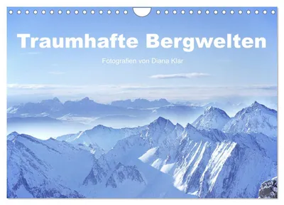 Produktbild von Traumhafte Bergwelten (Wandkalender 2027 DIN A4 quer), CALVENDO Monatskalender