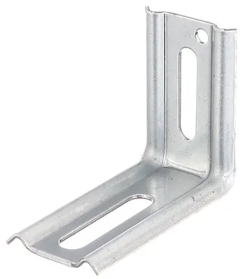 Produktbild von GAH-Alberts Verstellwinkel geprägt 90°-Winkel, Stahl, Winkelhalterung, Stahl, 4,5 mm, 50 Stück(e), 3 cm
