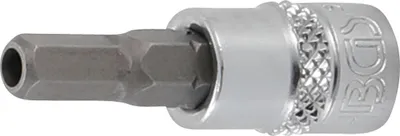 Image de BGS Embout de tournevis à emmanchement carré 6,3 mm (1/4") à six pans creux avec alésage 5,5 mm - 5156-5-5