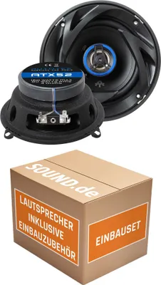 Produktbild von Lautsprecher Boxen Autotek ATX-52 | 2-Wege 13cm Koax Lautsprecher 165mm Auto Einbauzubehör - Einbauset passend für Audi A3 8L - justSOUND