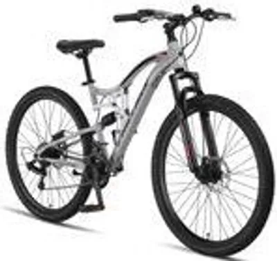 Produktbild von Chillaxx Bike Falcon Premium Mountainbike in 24 und 26 Zoll - Fahrrad für Jungen, Mädchen, Damen und Herren - Scheibenbremse- 21 Gang-Schaltung - Vollfederung