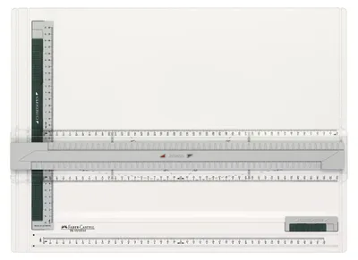 A Faber-Castell TK-System A3 drawing board is shown against a white background.