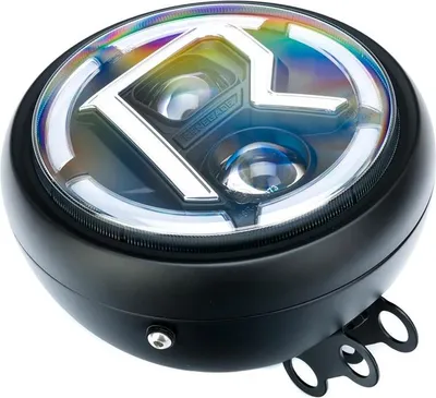 Zdjęcie produktu dla Lampa przednia VEGAS/FREEDOM125 "R" LED czar/mat