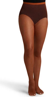 Produktbild von Capezio Damen Professional Fishnet Seamless Tight Strumpfhose, Toffee, X-Large