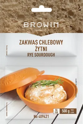 Produktbild von Browin 409421 Roggensauerteig mit Hefe und Malz 23 g