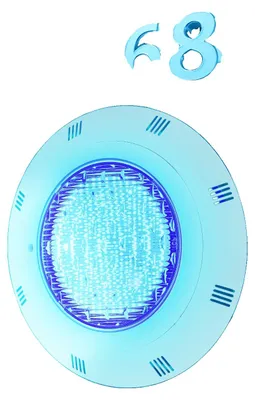Produktbild von Schwimmbadlicht, 36W, IP68 wasserdicht, mehrfarbig, 120 Grad Abstrahlwinkel, wandmontiert