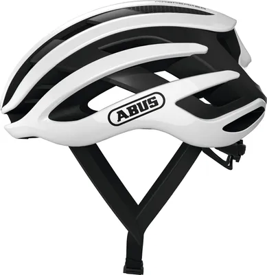 Produktbild von ABUS Rennradhelm AirBreaker - High-End Fahrradhelm für den professionellen Radsport - für Jugendliche und Erwachsene - Helm für Damen und Herren - Weiß, Größe L (59-61 cm)
