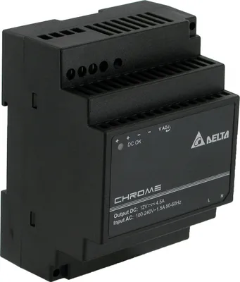 Produktbild von DELTA DRC-12V60W1AZ, Professionelles Hutschienennetzteil / DIN Rail