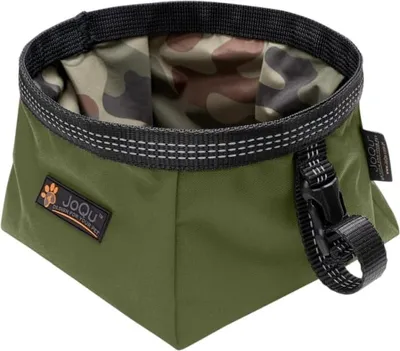 Produktbild von JoQu Walk Bowl für kleine Hunde, olivgrün