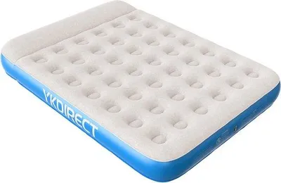 Produktbild von Famanu Luftmatratze Aufblasbar Campingluftbett mit Eingebautem Kissen - Wasserfest und Komfortabel für Camping und Reisen