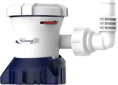 Image de Attwood Tsunami Mk2 S500 500gph Pompe à vis 12v Blanc Blanc One Size