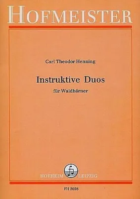 Produktbild von Instruktive Duos für 2 Hörner