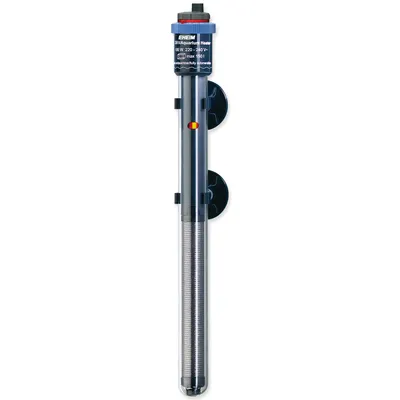 A product shot of an aquarium heater.