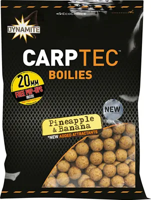 Immagine prodotto di Dynamite Boilies Carp-Tec (ananas e banana)