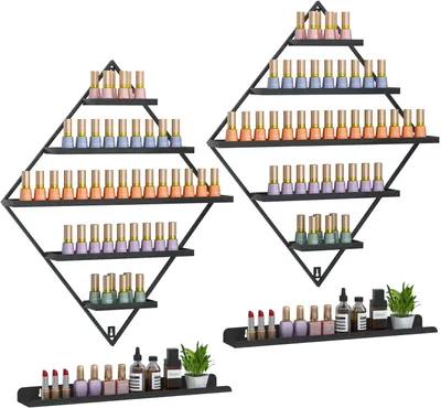 Produktbild von 2er 5-Etagen Nagellack Organizer Ständer Lippenstift Display Aufbewahrung Regal
