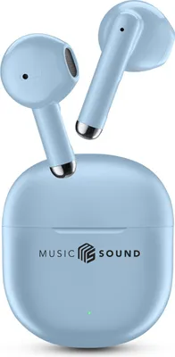 Image de Music Sound 8018080491184 Casque Sans fil Ecouteurs Appels/Musique Bluetooth Bleu