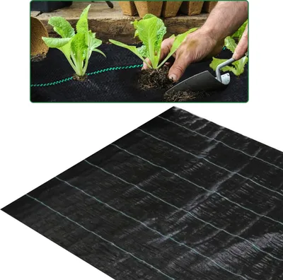Produktbild von Yakimz Unkrautvlies Gartenvlies 3m x 10m, 90g/m², Pflanzenschutz, wasserdurchlässig, UV-beständig, Schutz vor Wurzeln und Würmern, Unkrautfolie, Schwa