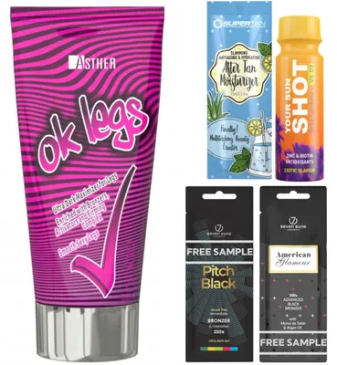 Zdjęcie produktu dla Asther Ok Legs Do Opalania Opornych Nóg Zestaw