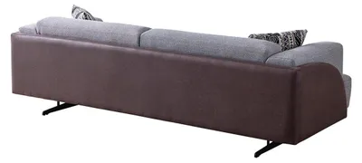 Produktbild von Grauer Wohnzimmer 3-Sitzer s Dreisitzer Sofa Polster Couchen