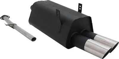 Produktbild von Novus Sportauspuff für BMW 3er E36 316 / 318 2x76mm MS-Design mit ABE