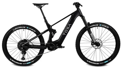 Immagine prodotto di Bicicletta elettrica TOSA, nero opaco, taglia L, e-bike da città