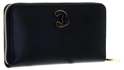 Produktbild von Leder Geldbörse C-Me Calf & Marb Wallet Noir schwarz