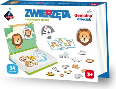 Produktbild von Magnetisches Puzzlespiel - Tiere