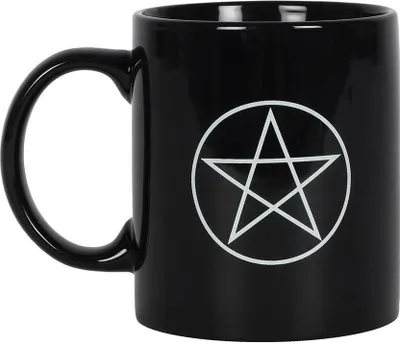 Obrázek produktu pro Something Different - hrnek na kávu, Pentagram SD3265 (jedna velikost) (černý)