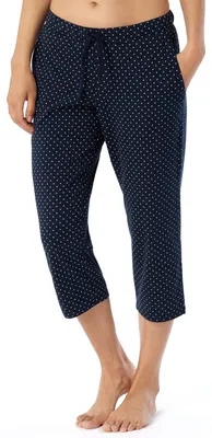 Produktbild von Schiesser Damen Schlafhose 3/4-lang Baumwolle Stretch Single-Jersey-Qualität - M